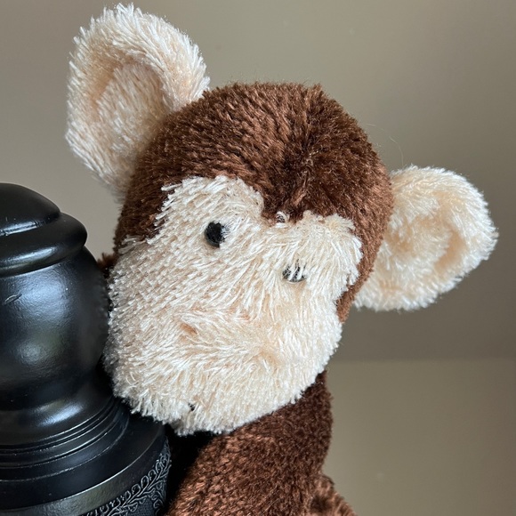 Vintage Applause Eyelash Hair Long Limbs and Tail Monkey Plush Stuffed Animal - Picture 6 of 11